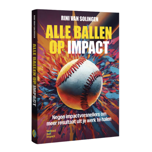 Boek van Rini van Solingen 'Alle ballen Impact'